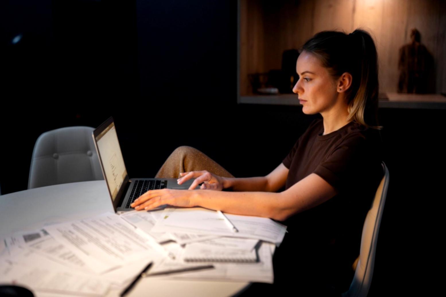 Arbeitsbereich im Büro